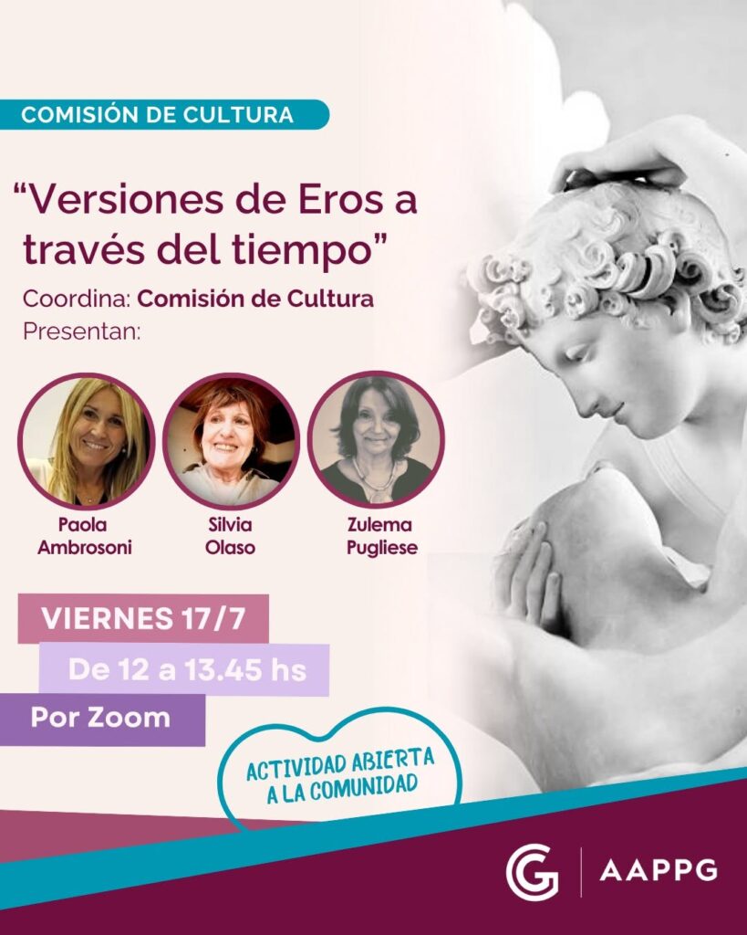 Comisión de Cultura: «Versiones de Eros a través del tiempo»